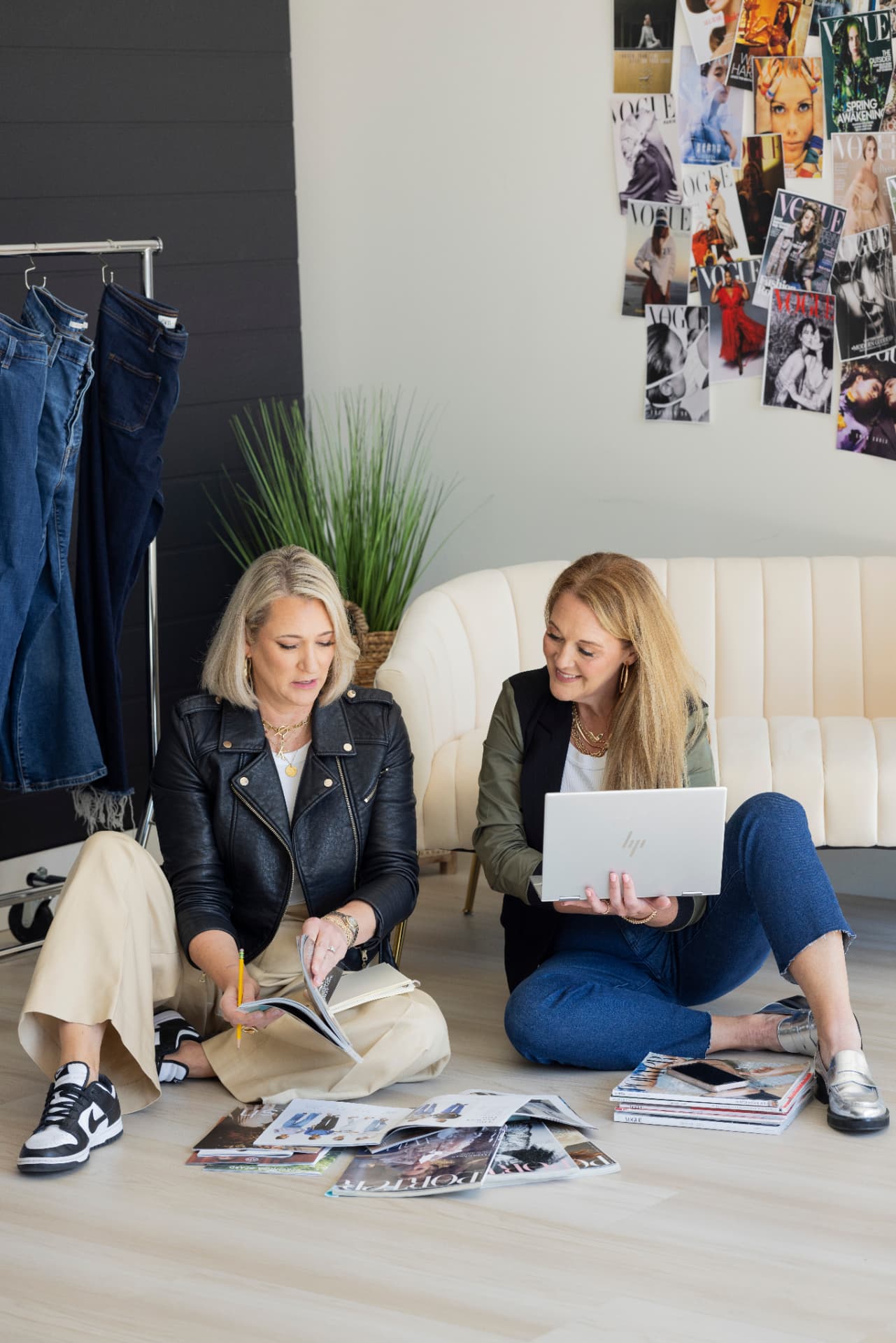 Kristen Campbell and Kristin Argento, founders of Threads of Hershey